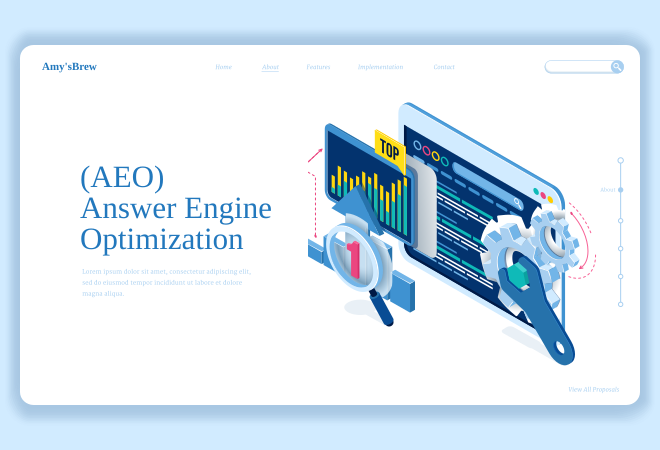 AEO (Answer Engine Optimization)